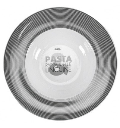PASTABORD 27CM PASTA ASSORTI 2 DECORS (per stuk)