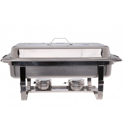 WARMHOUDSTEL: BAIN MARIE 9L + 2 BRANDERS CHAFING DISH COSY TRENDY