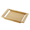 DIENBLAD BAMBOE MET HANDGREPEN 34x22x3cm