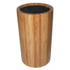 MESSENBLOK LEEG ROND D12xH22cm BAMBOE