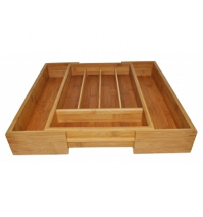 BESTEKLADE VERSTELBAAR BAMBOE 40.5x26.5x6.5cm