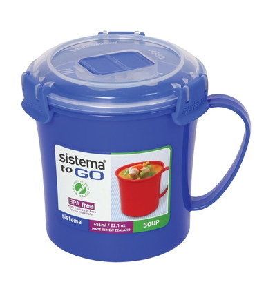 MUG SOEPMOK 656ML SISTEMA TO GO ASSORTI MEDIUM