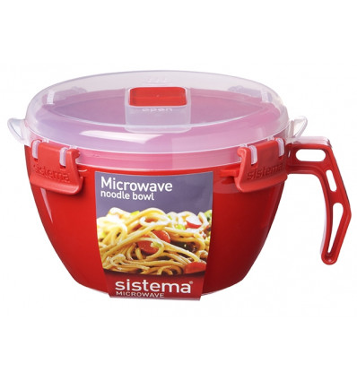 KOM NOEDELS 940ML ROOD MICROGOLF SISTEMA MICROWAVE