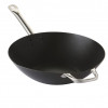 WOK 36CM CARBONSTAAL EXCALIBUR ANTIKLEEF