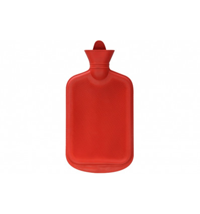 WARMWATERKRUIK 2L 18.5x36cm ASSORTI BLAUW of ROOD