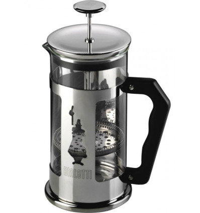 KOFFIEZET ESPRESSO 35cl BIALETTI PREZIOSA FRENCH PRESS MET BOROSOLICAAT GLAS