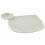 APERO BORDJE MET DIPSCHAALTJE WIT 13.5x13.5x5.5cm