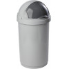 VUILBAK 50L BULLET BIN ECO ZILVER ANTRAC