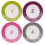SET 4 PLATTE BORDEN 24CM 1-2-3-4