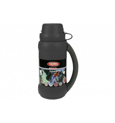 ISOLEERFLES 0,75L PREMIER ZWART THERMOS