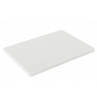 PROFESSIONELE SNIJPLANK 53x32x1.5cm WIT voor KAAS EN BROOD