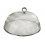 VOEDSELKAP METAAL 30CM STOLP GRIJS