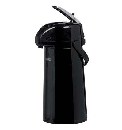 POMP THERMOS 1,3L MET HENDEL ZWART