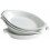 SET 4 GRATINEERSCHOTELS 21CM OVAAL