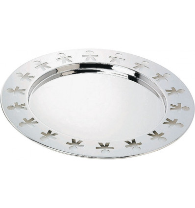 SERVEERBLAD ROND 40CM KK. INOX