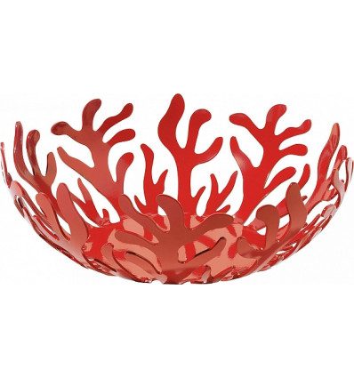 FRUITSCHAAL MEDITERRANEO ROOD 25CM