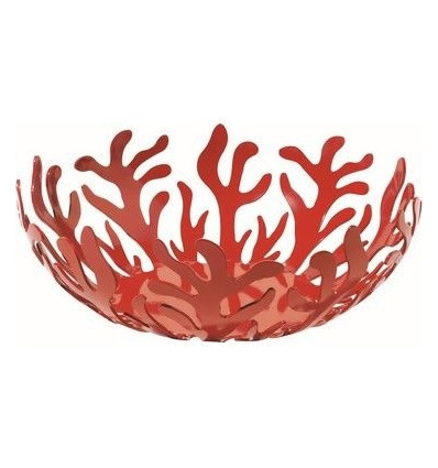 FRUITSCHAAL MEDITERRANEO 21CM RED