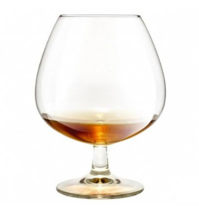 4 COGNACGLAZEN 80CL LEERDAM