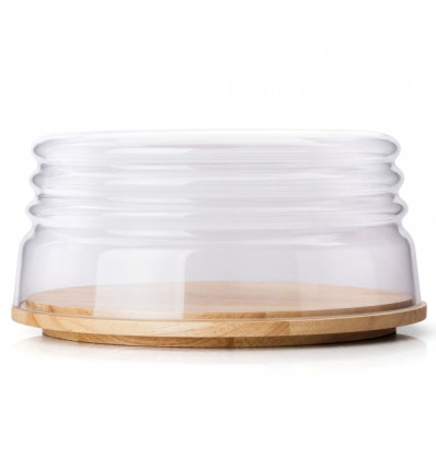 KAASSCHOTEL MET STOLP 20.5x11cm ROND GUMMIBAUM CONTINENTA SLASCHOTEL