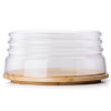 KAASSCHOTEL MET STOLP 20.5x11cm ROND GUMMIBAUM CONTINENTA SLASCHOTEL