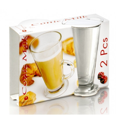 2 THEEGLAZEN 28CL CONIC THEE MUG BORGONOVO