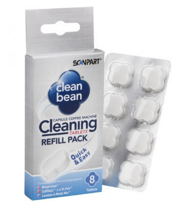 REFILL REINIGINGSET CLEAN BEAN CAPSULE NESPRESSO MODO MIO