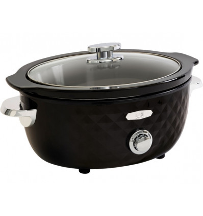 SUDDERPOT SLOW COOKER SC2290 XL FRITEL 210W 5,5L 4standen High,Low,Keepwarm,off