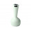 KAARSHOUDER 7.5xH15.5cm GROEN HOUT