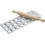 RAVIOLI-PLAAT 24ST 34x34mm MET DEEGROL IMPERIA RAVIOLAMP
