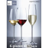 6 BORDEAUX GLAZEN 63CL FORTISSIMO 130 SCHOTT ZWIESEL TRITAN 112495