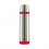 ISOLEERKAN 0,7L INOX ROOD CAPTAIN EMSA