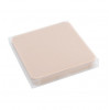 12 GLASONDERZETTERS 9x9cm ANTI SLIP BEIGE