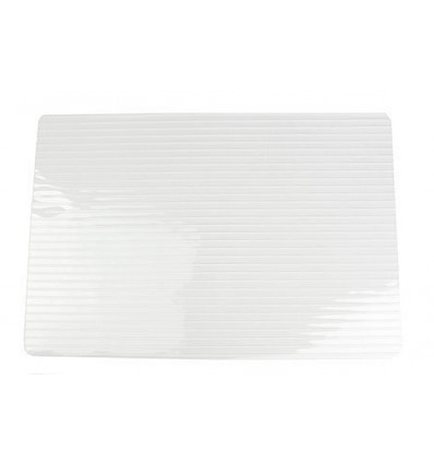 PLACEMAT 45x30cm STRIPES WIT