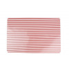 PLACEMAT 45x30cm STRIPES ROOD