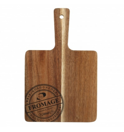 KAASPLANK FROMAGE MINI 17cm VIERK. HOUT S&P