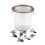 SET 8 CLIPSEN INOX INMAAKBOKAAL WECK STERILISEERBOKAAL