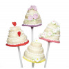 BAKVORM CAKE POP 20STUKS MINI GEBAK SIL.KITCHEN CRAFT