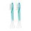 2x VERVANGBORSTEL HX6042 SONICARE KIDS PHILIPS TANDENBORSTEL STANDARD 7PLUS K3
