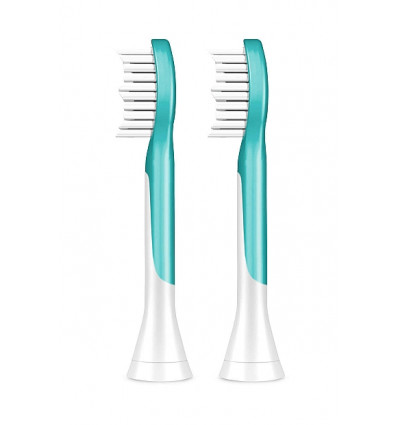 2x VERVANGBORSTEL HX6042 SONICARE KIDS PHILIPS TANDENBORSTEL STANDARD 7PLUS K3