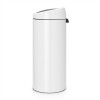 VUILBAK 30L WIT TOUCH BIN BRABANTIA