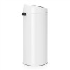 VUILBAK 30L WIT TOUCH BIN BRABANTIA