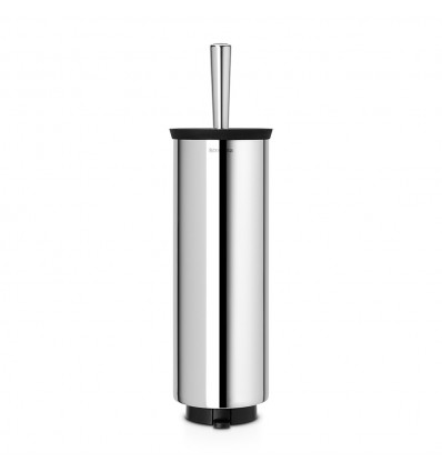 TOILETBORSTEL MET HOUDER BRILLIANT STEEL