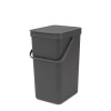 AFVALEMMER 16L SORT & GO GRIJS D