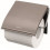 WC-ROLHOUDER PLATINUM MET KLEP TOILETROLHOUDER