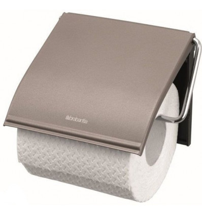 WC-ROLHOUDER PLATINUM MET KLEP TOILETROLHOUDER