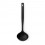 SOEPLEPEL ZWART KUNSTSTOF ANTIKLEEF BRABANTIA BLACK LINE