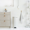 PEDAALEMMER 30L NEWICON WIT soepele, stille en geurdichte sluiting