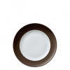 DESSERTBORD 22CM SUNNY DAY DONKER BRUIN DARK BROWN THOMAS OUTLET