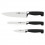 3DELIG MESSENSET ZWILLING FOUR STAR schilmes 10cm,univ.mes 13cm,koksmes 20cm
