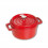 KOOKPOT ROND 20CM CHERRY ROOD STAUB 2.2L COCOTTE KERSROOD